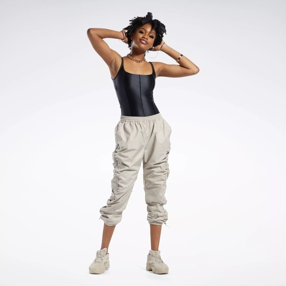 Reebok x Cardi B. Modern Beige Straight-Leg Pants, Plus Size 2X New w/Tag - Picture 9 of 16